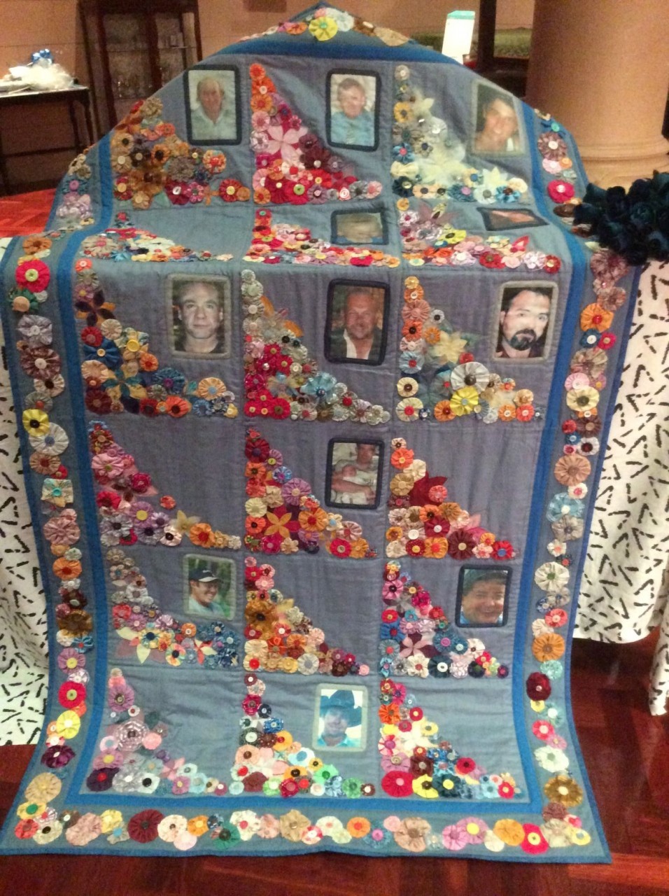 The Life-Quilt - in memory of lives lost in South Australian workplaces